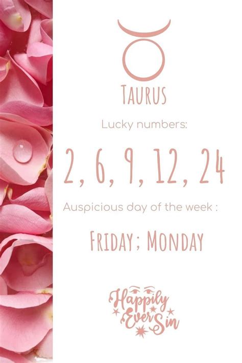 lucky days for taurus 2019|Taurus Season 2019: Good Days Ahead For These 3 .